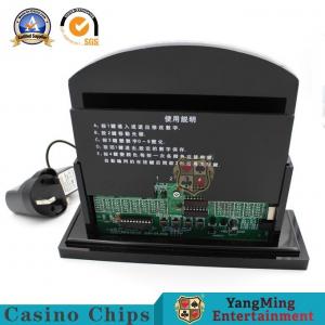 Quality Gambling Games Bet Acrylic Led Bet Sign Limit Baccarat Dragon Tiger Blackjack Poker Table Games Limited Sign for sale