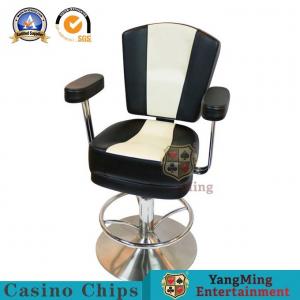 China Luxury Casino Baccarat Gaming Chair / Adjustable Seat Height Poker Club Slot Machine Chair on sale