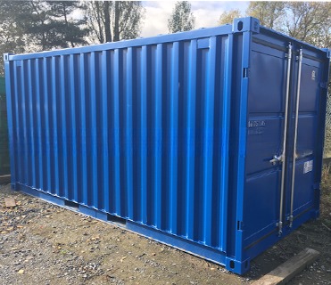 15 Foot Dry Van Shipping Container for Transportation External Dimensions 4550 x 2200 x 2260 mm Maximum Payload 5000kg