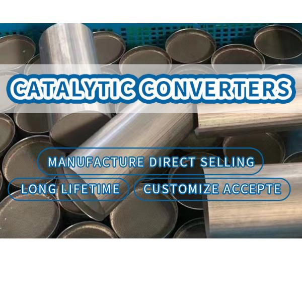 CE Auto Catalytic Converter for Audi A6l 2.0t 2004 2011 Euro I II III OBD IV V Steel 409