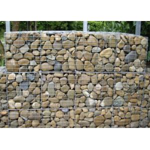 Quality 3x1x1m Gabion Baskets 60x80mm Mesh 380-550N/mm2 Tensile Strength for sale