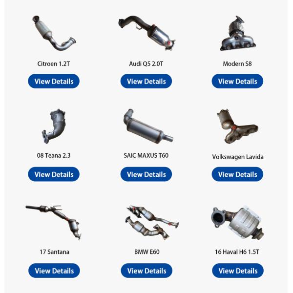 for Audi Q5 2.0t Auto Parts Good Sale Auto Catalytic Converter Catalytic Low Price Catalytic Converter