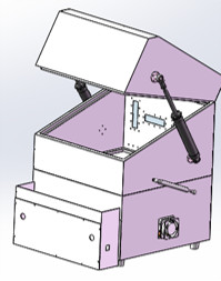 Quality 8GHZ High Isolation Pneumatic Shield Box Emc Testing Chamber RS232 for sale