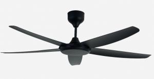 Quality ECO Fans 56 Inch Modern Black DC Motor Ceiling Fan For Office for sale