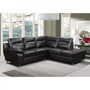 Quality Bedroom Practical Modern Leather Sofa , Brown Contemporary Leather Furniture for sale