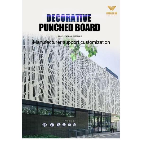 Patterned Metal Decorative Stainless Steel 304 Perforated Sheet As Metal Doors Panels