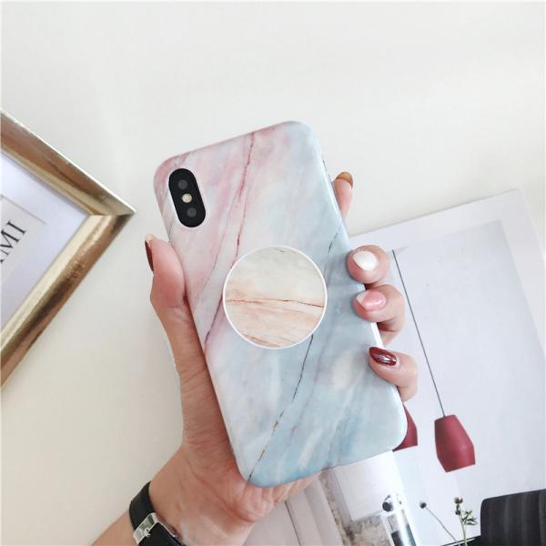 Iphone X(s) TPU mable case with holder, Iphone X(s) protective TPU case, Iphone X(s) accessories, Iphone X marble case