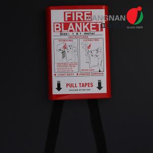 Quality Fire Resistant Products Fire Blanket Certificate Emergency 1.0 X 1.0m for sale