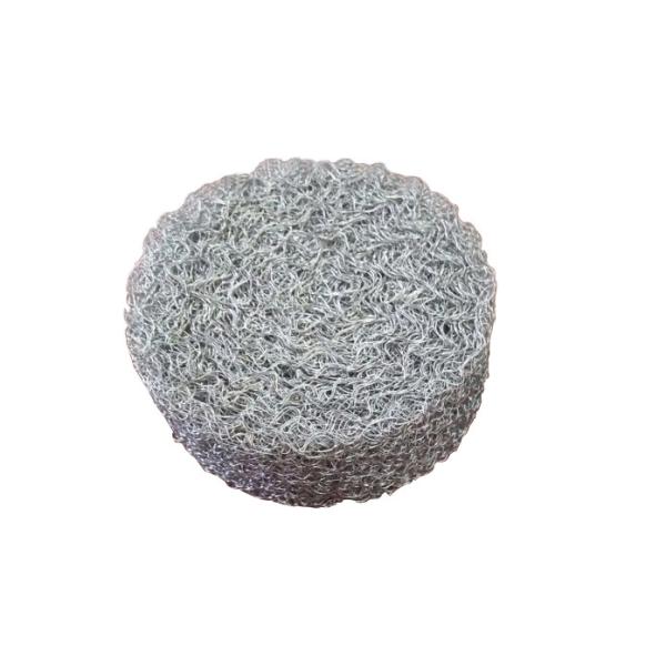 Truck Filtering Knitted Mesh Filter SS304 1L 40mm 50mm 60mm 80mm Muffler Damping Washer