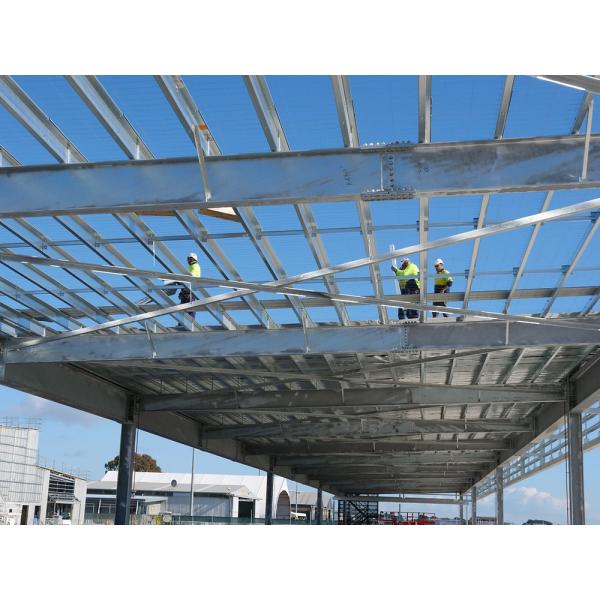 Customized Steel Structure Building Poultry Farm Metal Frame Warehouse Construction