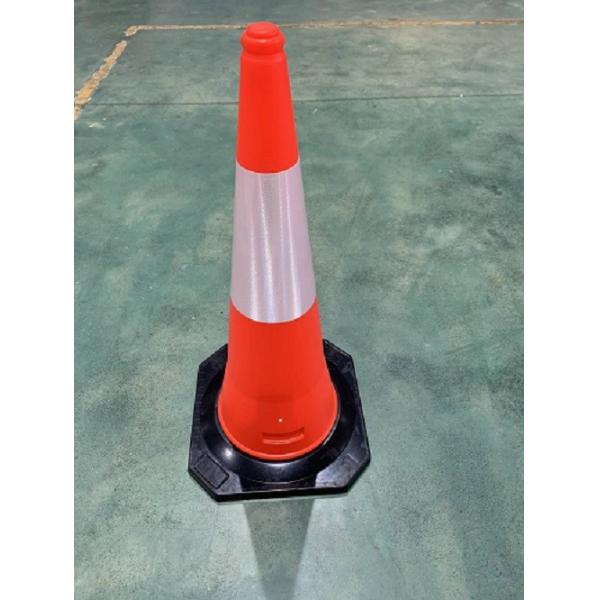 PE Orange Road Safety Cones For Security Construction Protection
