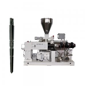 Quality Mini Double Screw Extruder For Tubes / Double Screw Machine Line For PVC Extruder for sale