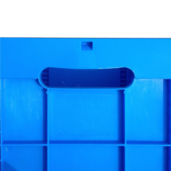 Impact - Resistance Virgin PP Collapsible Tote Boxes Solid Bottom 600*400 mm