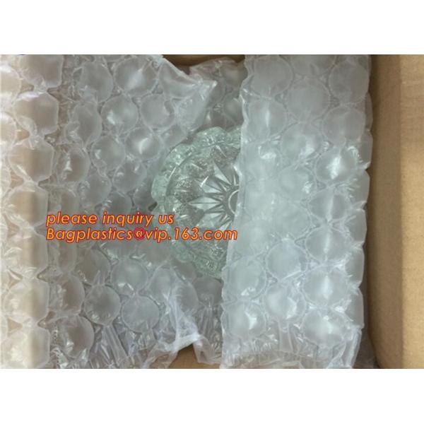 Safety Fill Plastic Inflatable Air Cushion Bubble Protection Packaging Bag, Strapping air inflatable cusioning film bag, voi