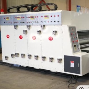 1200*2600mm Corrugated Box Die Cutting Machine Semi Automatic Printer Slotter