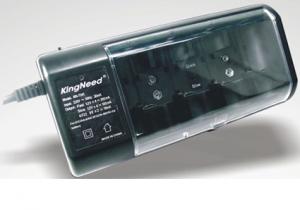 Automatic 230V / 1.2V / 9V 6F22 LED Discharge AC DC Battery Charger (EU, US, UK, CN, AU)