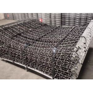 High Carbon Steel Square Hole Vibrating Screen Mesh 1.5X2m