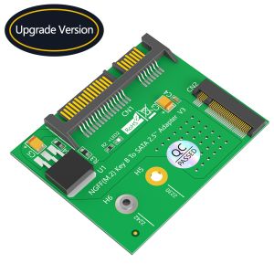 M.2 SATA SSD to SATA III 2.5-inch Adapter NGFF M.2 Key-B Expansion Card for