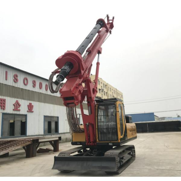 Max Drilling Depth 30m Dr-90 Mini Crawler Hydraulic Piling Machine