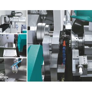 Step Down Cnc Tool Grinding Machine Automatic loading and unloading