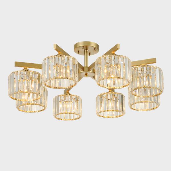 Fancy Crystal led ceiling lights Food Indoor Home lighting Fixtures (WH-CA-40)