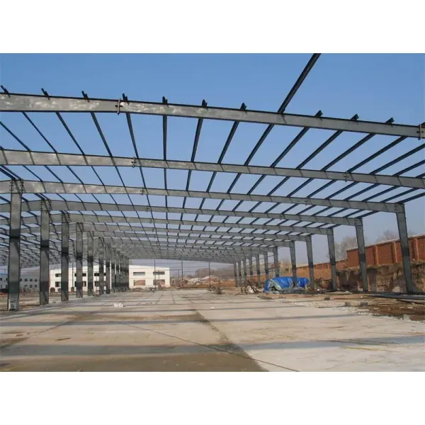 Corrosion Resistant Prefabricated Steel Structure Warehouse with Energy Efficient Modular Installation