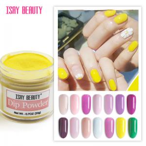 Quality Factory OEM private label nail powder wholesale free samples nail dipping powder acrylic powder dip for sale