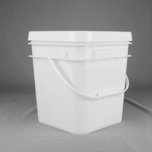 9L Square Plastic Bucket
