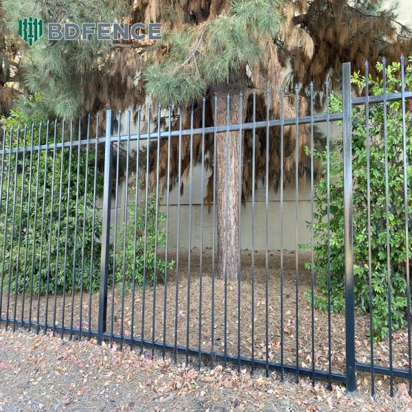 Functional Tubular Steel Fence Practical Use