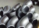 Fabricated Alloy Welded Steel Pipe Fittings , Chrome Moly 90 Degree Steel Pipe