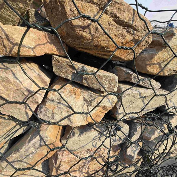 Woven Gabion Wire Mesh For Erosion Control & Bank Stabilization