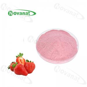 Quality Concentrated Organic Strawberry Extract Powder Pure Flavor / Water Soluble / Clean Label for sale