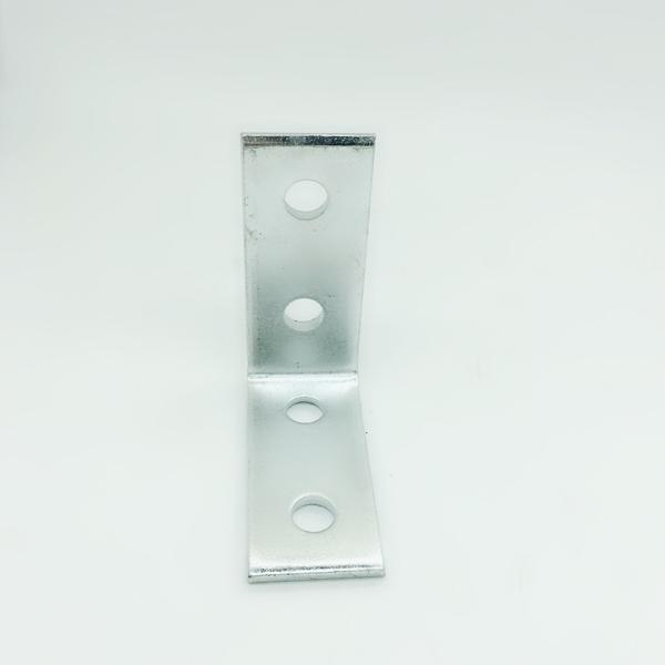 Truss Angle Connector Bracket Slotted Pre Galvanized Aluminum Corner Fastener Bracket