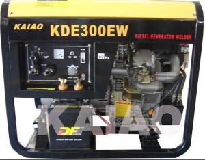 China Single Phase 3kva Diesel Welder Generator , Portable Welding Generator Set on sale