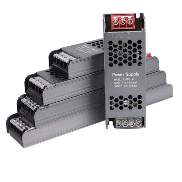 Ultra Thin And Slim Power Supply 12V/24V 60W 100W 150W Led Driver Switching Power Supply For Led Strip Light Tin Box