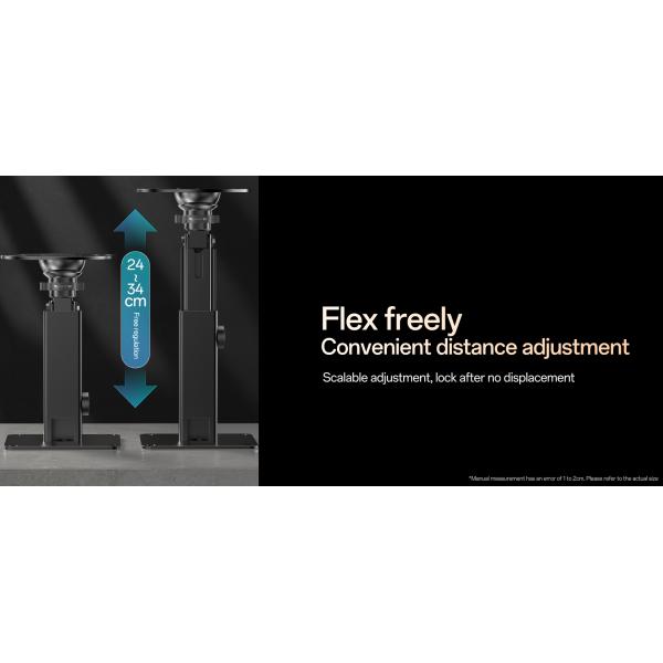 Touch Control Telescoping Projector Mount 360 Degree Adjustable Projector Mounts Universal