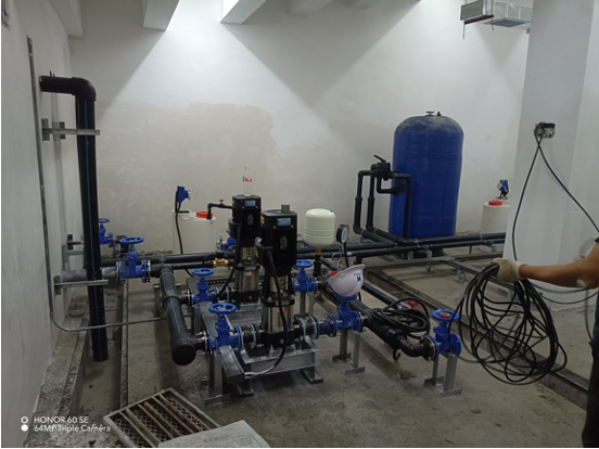 Reusing Rainwater Harvesting System 10000L/H For Wastewater Treatment