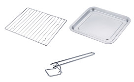 220V 14 L SS Multi Function Air Fryer Oven With Accessories