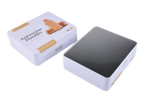 Bulk Customized Biscuit Tin Cans For Food Packaging ISO SMETA