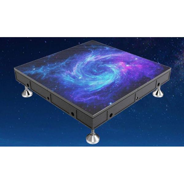 P1.25mm P1.52625mm GOB panel anti slip and wear-resistant floor display screen with a load-bearing capacity of 1.5 tons