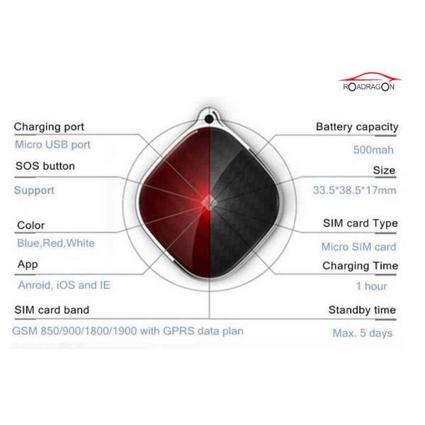 Long Battery Life Individual GPS Tracking Devices Anti Theif For Child Tracking