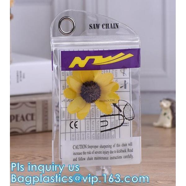 slider bags/slider zipper bag for mobile phone cover/ cell phone cover packaging bag, Zipper PVC underwear packag