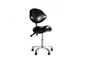 China Hydraulic Adjustable Mobile Hygiene Saddle Chair Stool For Hospital on sale