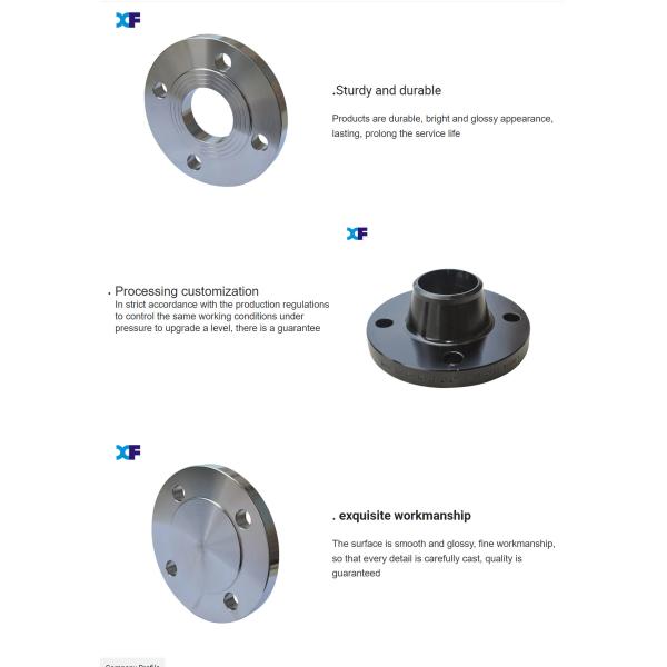 6" Ansi B16.5 Stainless Steel Forged Flanges Astm A350 Lf2