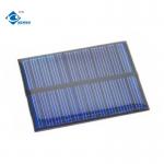 ZW-7355 Mini Poly Silicon Solar Panel 0.55W Renew Solar Battery Charger 6V Epoxy