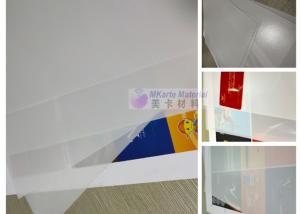 Quality Offset Printable Clear Polycarbonate PC Plastic Core Sheet For Contactless IC Cards for sale