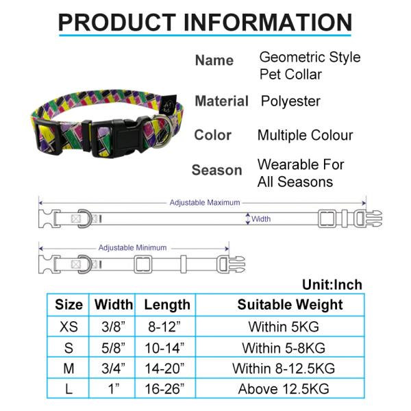 Woven Logo Dog Harness Set Multiple Colour Polyester Dog Harness