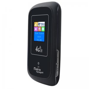 China Car Portable 4G Mobile Hotspot Black Sim Card Portable Wifi Router on sale