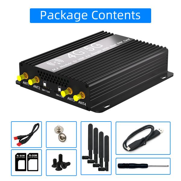 Wireless NGFF M.2 4G 5G Module To USB 3.0 Adapter Wifi Network Card For Desktop