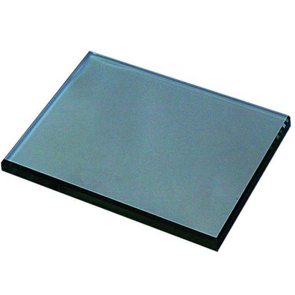 High Color Uniformity Dark Grey Reflective Glass 4mm - 8mm Thickness For Building Material